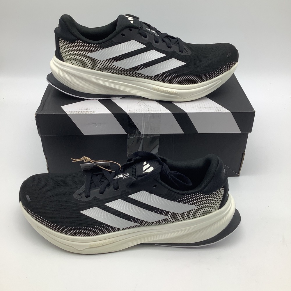 Adidas Supernova Rise 2 W Running Shoes Black White IH2511‎ Womens Size 8.5 New